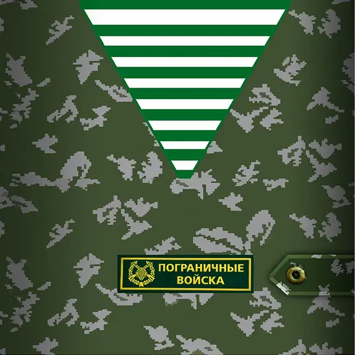 Фотокнига Дембельский альбом пограничника. Обложка
