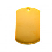 Жетон военный (армейский) двухсторонний золотой 50х29мм