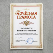 Грамоты A4 (вертикальный формат)
