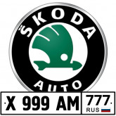 Подушка Шкода (skoda)